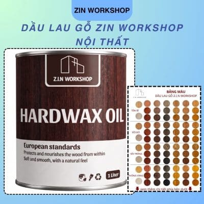 Dầu Lau Gỗ Zin Workshop Nội Thất